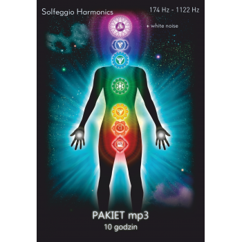 PAKIET SOLFEGGIO MUSIC  WHITE NOISE 10 GODZIN MP3